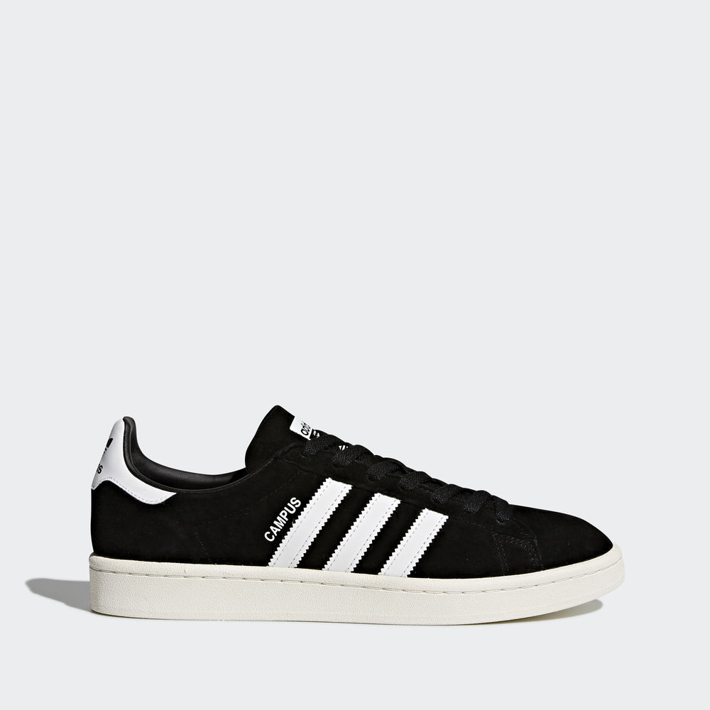 Adidas Campus - Originals γυναικεια - Μαυρα/Ασπρα/Ασπρα,Μέγεθος: EU 36 – 54 2/3 (414PGCLH)